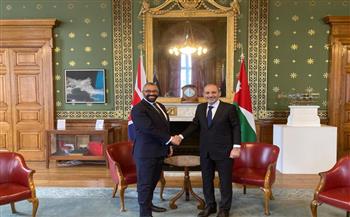   وزيرا خارجية بريطانيا والأردن يبحثان تعزيز التعاون الثنائية والقضية الفلسطينية