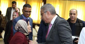 محافظ الفيوم: إطلاق أسماء عدد من الشهداء على المنشآت وتغيير أسماء القرى غير اللائقة