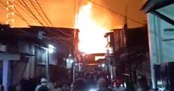   ارتفاع عدد القتلى جراء حريق بمستودع وقود بإندونيسيا إلى 33 شخصًا