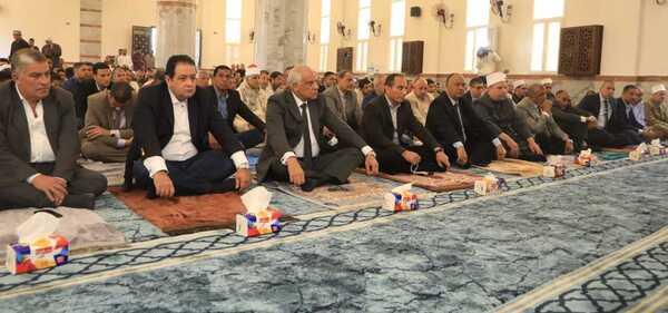 محافظ الجيزة يفتتح مسجد التقوي بقرية ابو رواش بكرداسة
