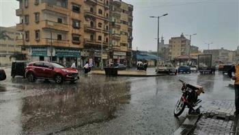 محافظة الغربية تتعرض لسقوط أمطار