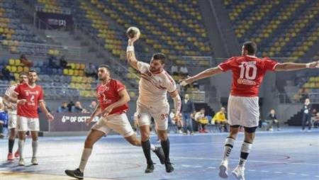 يد الزمالك يفوز على الأهلي في دوري المحترفين