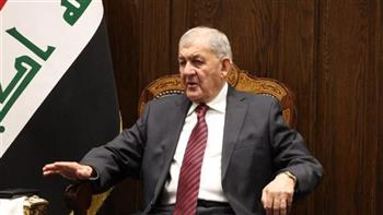   الرئيس العراقي يؤكد على دور الأمم المتحدة للحد من أزمة المياه 