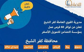 «القوى العاملة»: فرص عمل للفتيات بكفر الشيخ 