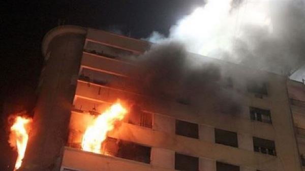 حريق يلتهم شقة سكنية فى بنى سويف