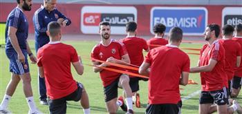 مران الأهلي| «متولي» يبدأ المشاركة تدريجيًا في التدريبات الجماعية
