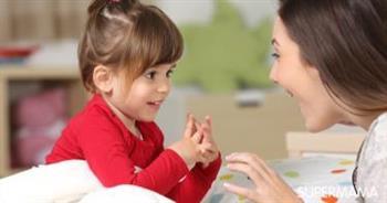 دراسة جديدة: تحدث الأم مع الطفل يساعد على تعلم النطق