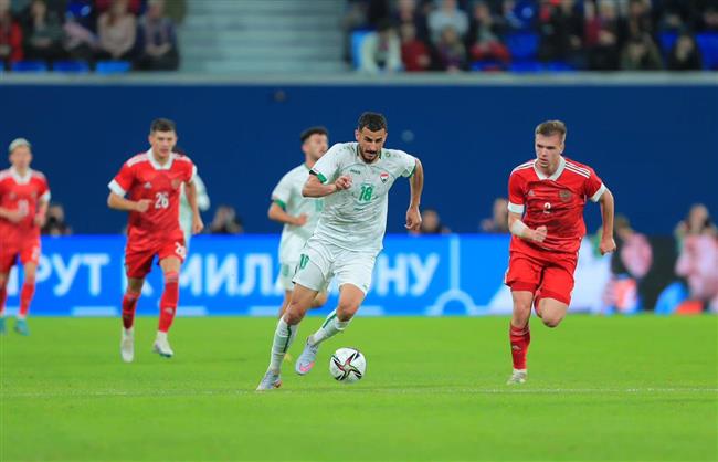 المنتخب العراقي يخسر وديا أمام نظيره الروسي بهدفين دون رد