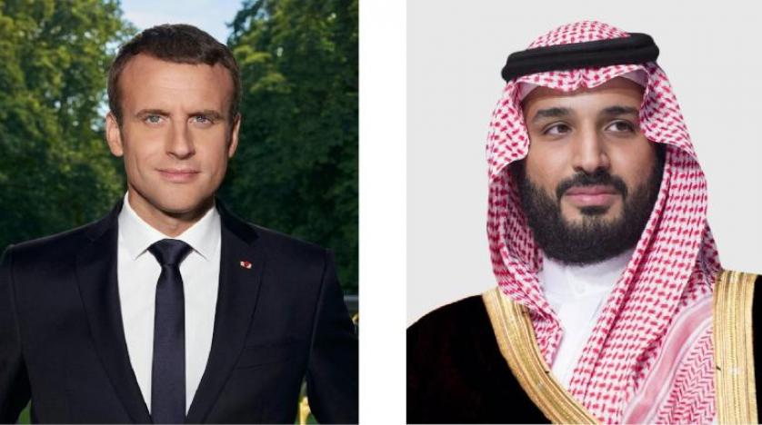 ولي العهد السعودي والرئيس الفرنسي يبحثان هاتفيا أبرز المستجدات الإقليمية والدولية