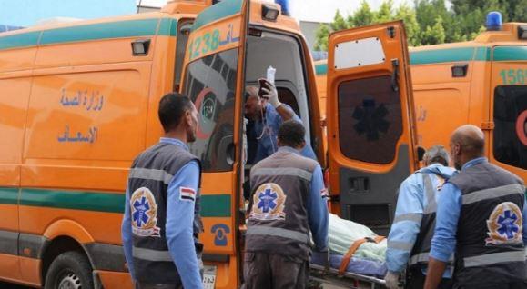 إصابة نائب رئيس مجلس مدينة العياط فى حادث اصطدام سيارة بعامود بالبدرشين