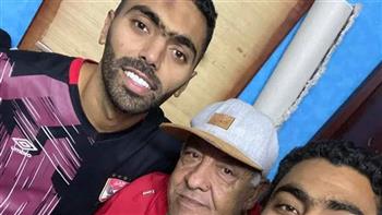   وفاة والد حسين الشحات لاعب الأهلي