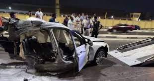   حادث مميت.. مصرع سائق وإصابة آخرين في تصادم بطريق القاهرة السويس
