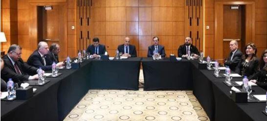 وزير البترول يبحث مع لجنة البترول بغرفة التجارة الأمريكية مجالات التعاون المشترك