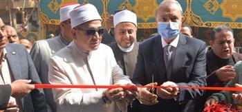 محافظ القليوبية يفتتح مسجد السادات الغربي بكفر الحصافة بطوخ