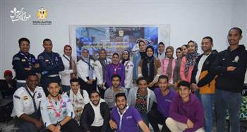   «الشباب والرياضة» تصل بالقطار الإعلامي الكشفي لمحطته السادسة بمحافظة السويس