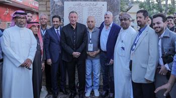 الخطيب يستقبل وفد النادي الدولي للإعلام الرياضي