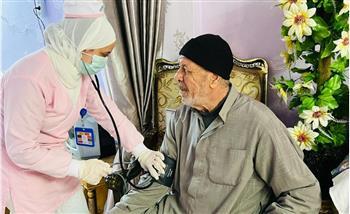 تقديم الرعاية الطبية المنزلية المجانية لـ 8500 منتفع بمحافظات التأمين الصحي الشامل