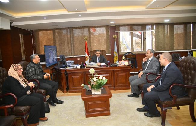 محافظة الغربية تبدأ في إنشاء القوس الشرقي للطريق الدائري حول مدينة المحلة 