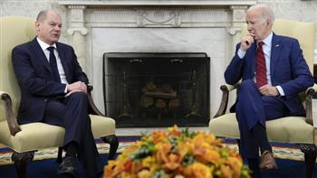   الرئيس الأمريكي والمستشار الألماني يؤكدان قوة العلاقات الثنائية ودعمهما المتواصل لأوكرانيا