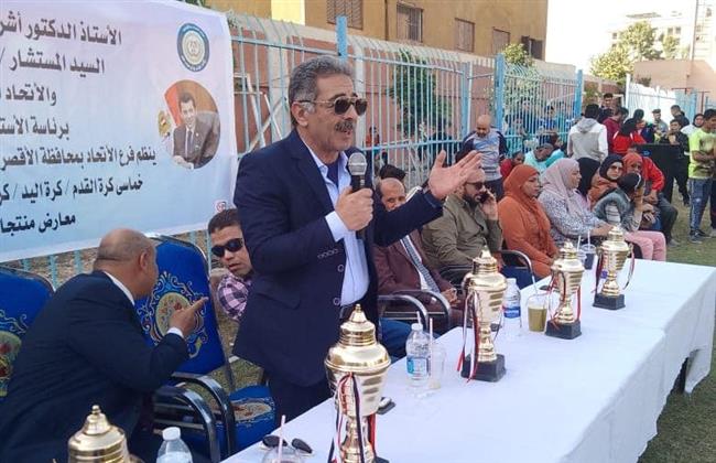 ختام الدوري الرياضي لاتحاد مراكز شباب مصر بمحافظتي قنا والأقصر