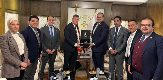 السبكي يبحث مع السفير البلجيكي تعزيز التعاون