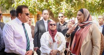 وزير الصحة يجري جولة ميدانية شاملة داخل مستشفى الصحة النفسية بالعباسية
