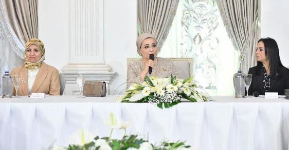السيدة انتصار السيسى تشهد احتفالات اليوم العالمى للمرأة