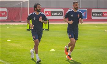 الأهلى يواصل تدريباته استعدادًا للمقاولون.. وتأهيل «الشحات والسولية»