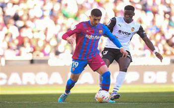 تشكيل فالنسيا أمام برشلونة بالدورى الإسبانى
