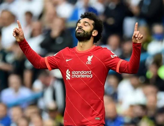 بـ129 هدفا.. محمد صلاح الهداف التاريخي لليفربول في الدوري الإنجليزي