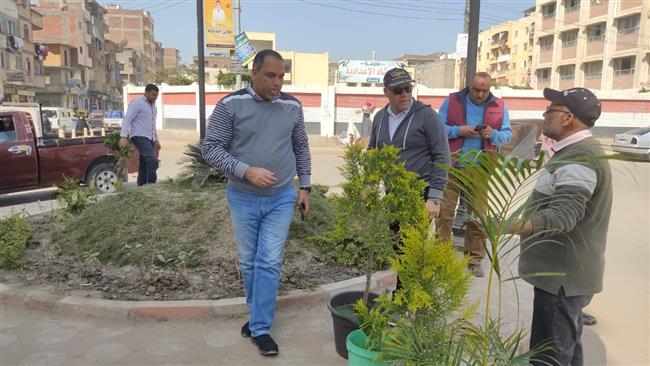 زراعة 23 ألف شجرة مثمرة بأبو حمص ضمن المبادرة الرئاسية «100 مليون شجرة»