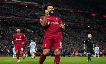 محمد صلاح يوجه رسالة لجماهير ليفربول بعد انفراده بلقب الهداف التاريخى