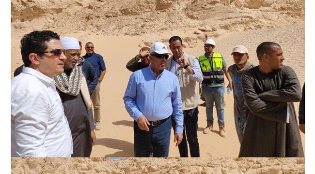 وزير النقل يتفقد مسار الخط الثاني من شبكة القطار الكهربائي «أكتوبر / الأقصر / أسوان/ أبو سمبل»