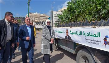 محافظ الإسكندرية: استلام ٢٠٠ ألف شجرة مثمرة وغير مثمرة ضمن مبادرة «١٠٠ مليون شجرة» 
