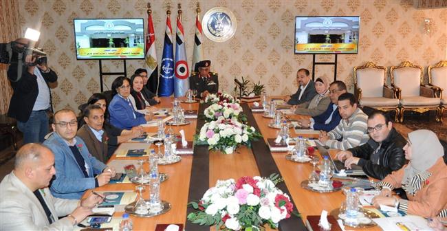جمعية المحاربين القدماء تعقد مؤتمرا صحفيا بمناسبة الاحتفال بيوم الشهيد والمحارب القديم