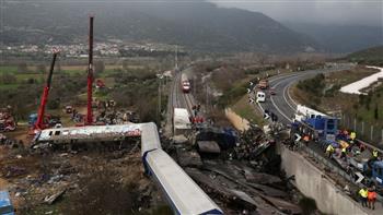   عمال السكك الحديدية في اليونان يواصلون إضرابهم في أعقاب كارثة تصادم قطارين
