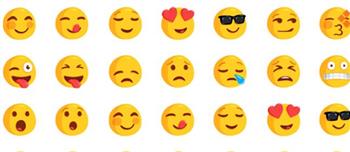   دراسة حديثة: الأشخاص الذين يستخدمون الرموز التعبيرية السعيدة أكثر حزنا  