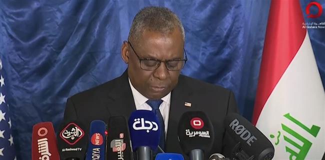 وزير الدفاع الأمريكي: قواتنا في العراق بطلب من الحكومة.. وسنواصل مواجهة «داعش» الإرهابي