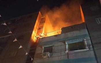   السيطرة على حريق شب داخل منزل فى منطقة أبو النمرس