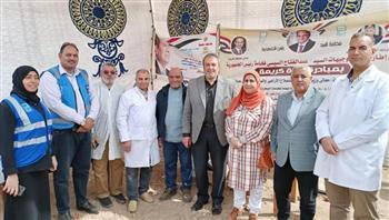 تقديم الرعاية الطبية لـ 1139 حالة بقافلة جامعة طنطا بمركز سمنود