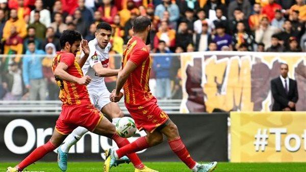 الزمالك يتقدم على الترجي بهدفين في الشوط الأول