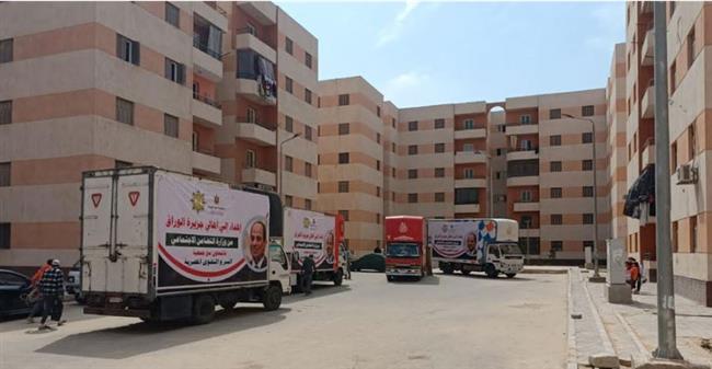«الإسكان»: تأثيث عدد من الوحدات السكنية البديلة بحدائق أكتوبر لمستحقيها من سكان جزيرة الوراق بالمجان