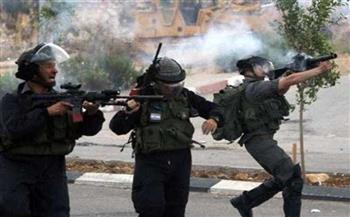   مواجهات بين الفلسطينيين والاحتلال الاسرائيلي في بلدة الرام بالقدس