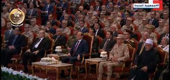  السيسي يشاهد فيلما تسجيليا بعنوان: "رموز خالدة" عن الشهداء