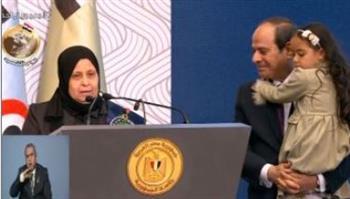أم الشهيد مقدم أمير عوض الله: بنفتخر إن احنا مصريين.. ووولادنا كلهم فدا مصر