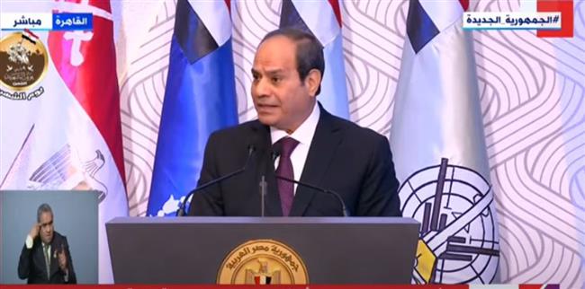 السيسي: يجب أن نظل على درجة عالية من الوعي بكل ما تواجهه الدولة من مخاطر