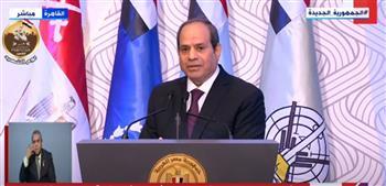 الرئيس السيسي: تمكنا من إنجاز هدف القضاء على الإرهاب في شمال سيناء بنجاح