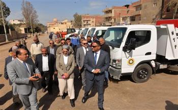 محافظ الدقهلية يفتتح موقف أجا العمومي عقب تطويره