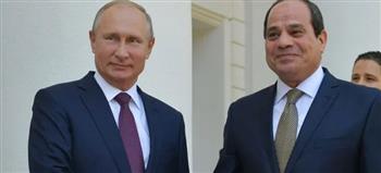   الرئيس السيسي وبوتين يبحثان هاتفيًا تعزيز التعاون بين مصر وروسيا