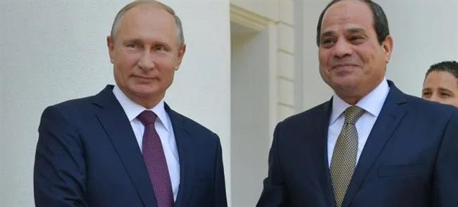 الرئيس السيسي وبوتين يبحثان هاتفيًا تعزيز التعاون بين مصر وروسيا